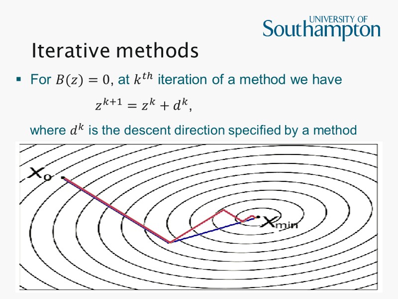 Iterative methods
